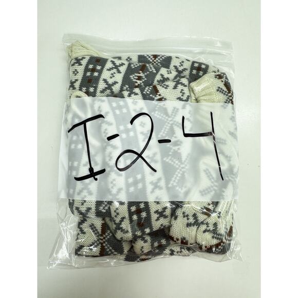 Alexanders Womens Sweater Size Medium Fair Isle Long Sleeve Tie Waist - Picture 9 of 9